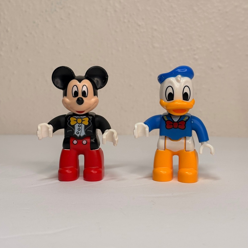 LEGO Duplo Disney Minifigures Mickey & Donald Duck Multicolor Good Tuxedo Sailor